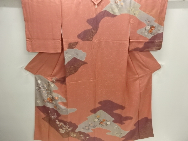 Japanese Kimono / Homongi Tsukesake Silk